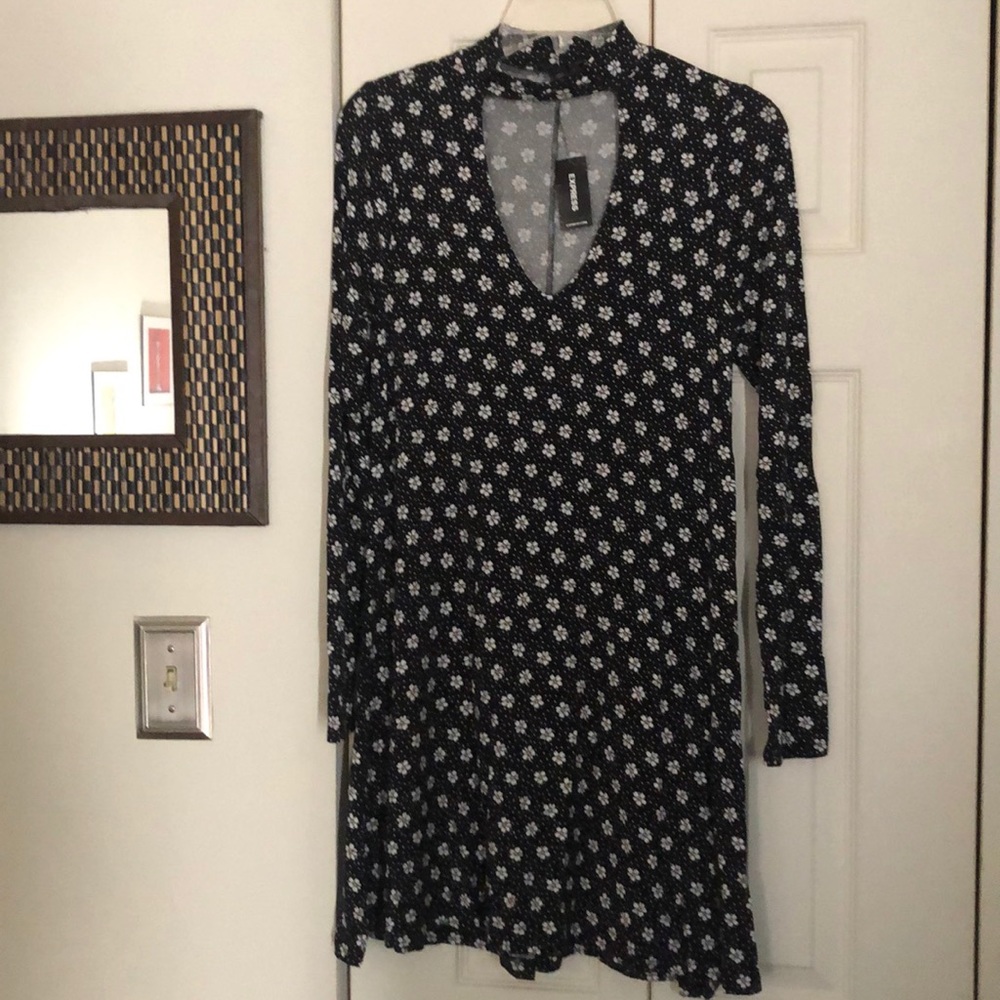 Express Long sleeve dress